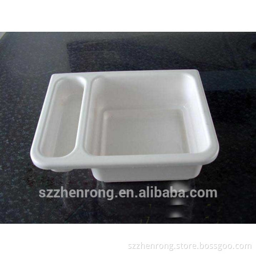 Thermoforming plastic refrigerator container